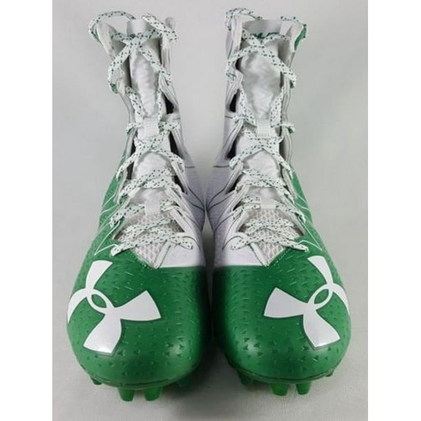 Under Armour Cleats White/Green Used Multiple Sizes
